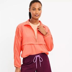 LOU & GRAY Ripstop Zip Pullover Jacket